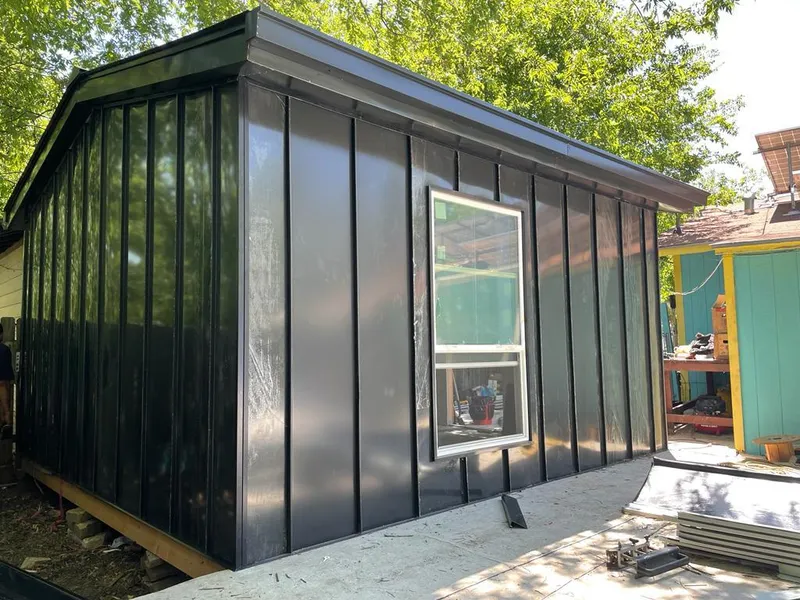 Black standing seam metal wall panels for Roof Inspection in El Paso de Robles (Paso Robles)